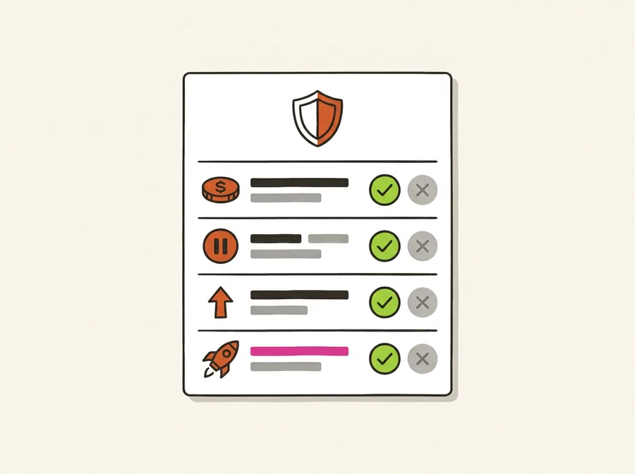 Rules and Approvals View Rules and approvals queue in a Facebook ad management tool with pending actions